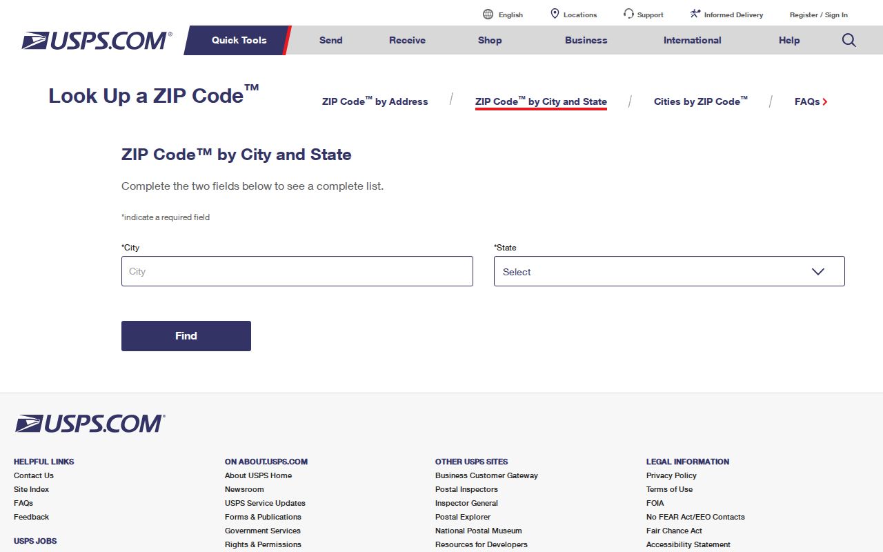 Fort Smith ZIP code directory USPS lookup